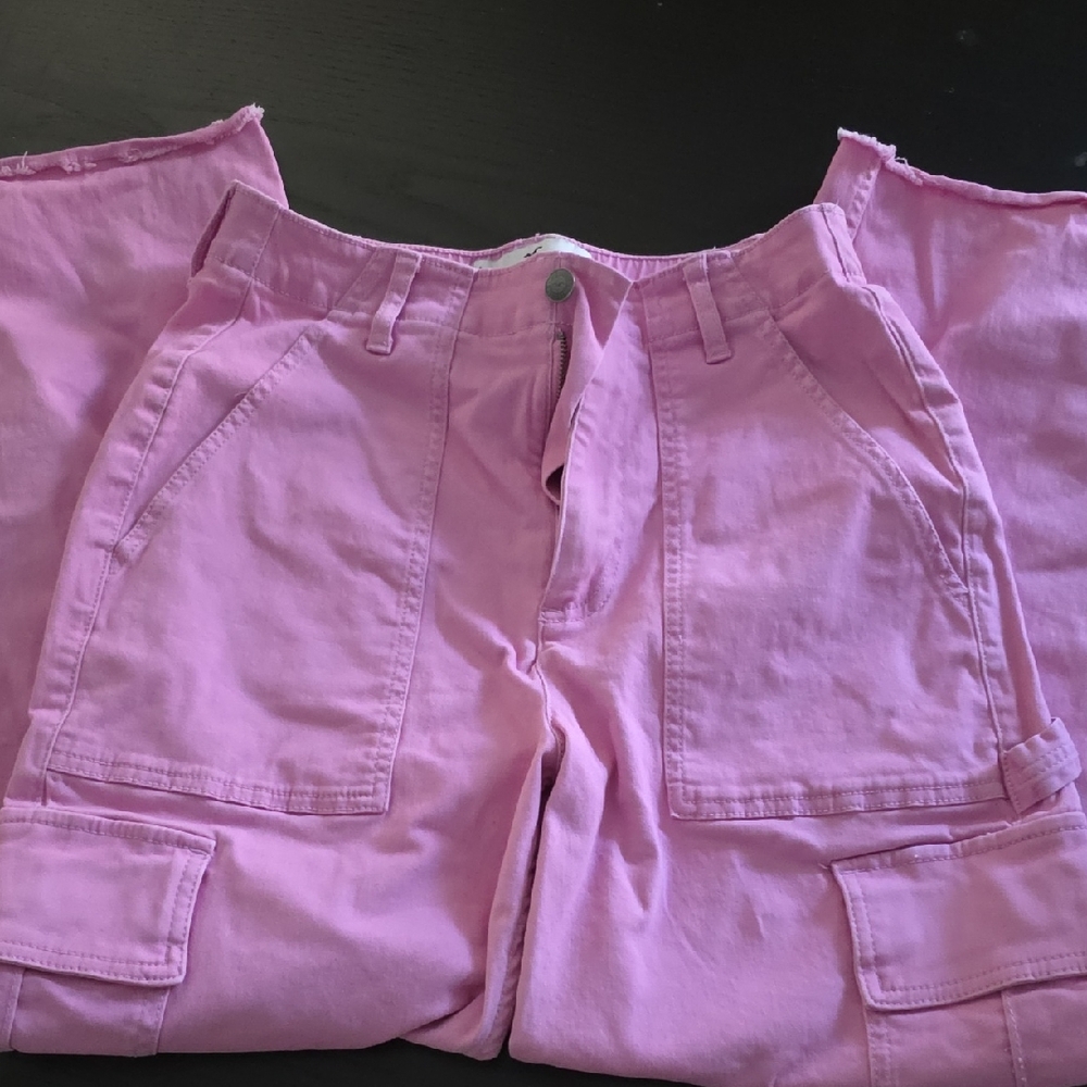 Hollister Ultra High-Rise Pink Pants
